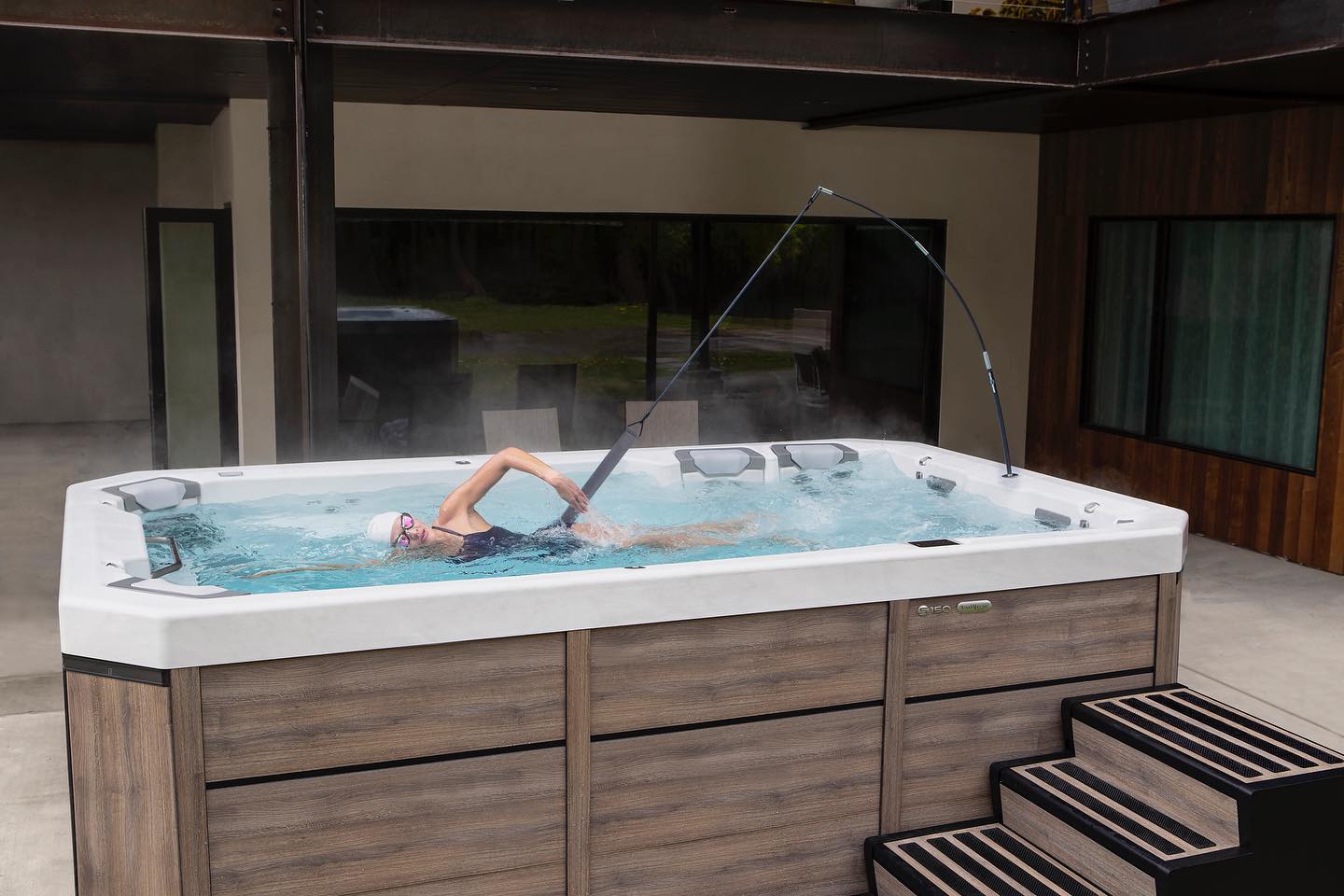 The Best Swim Spa Exercises for Full-Body Fitness – Swim Tether