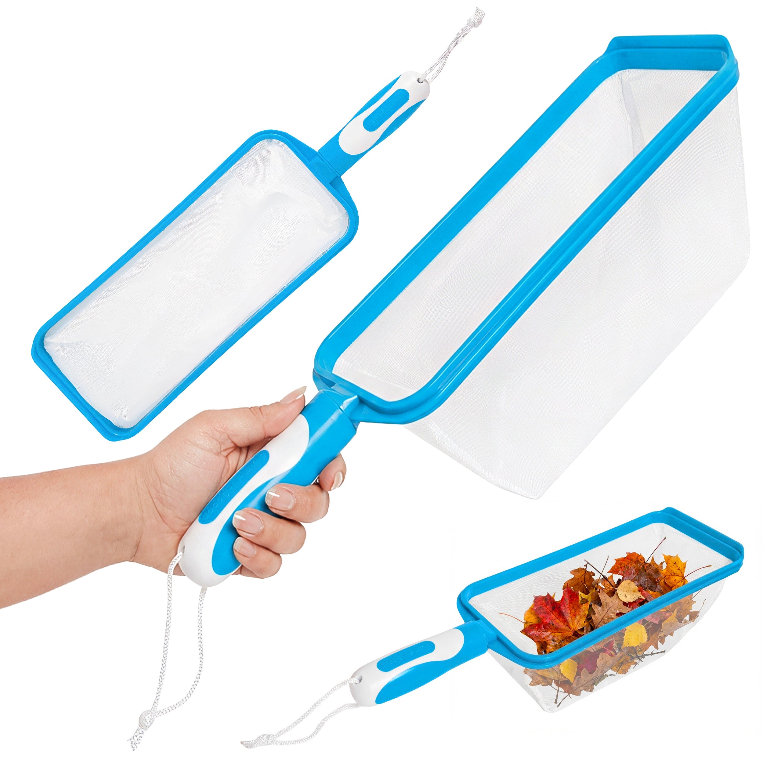 Skimmie Swim-N-Scoop wide-mouth pool skimmer net