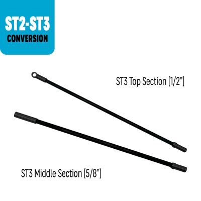 Swim Tether ST2 to ST3 upgrade kit — replacement top FlexPole section