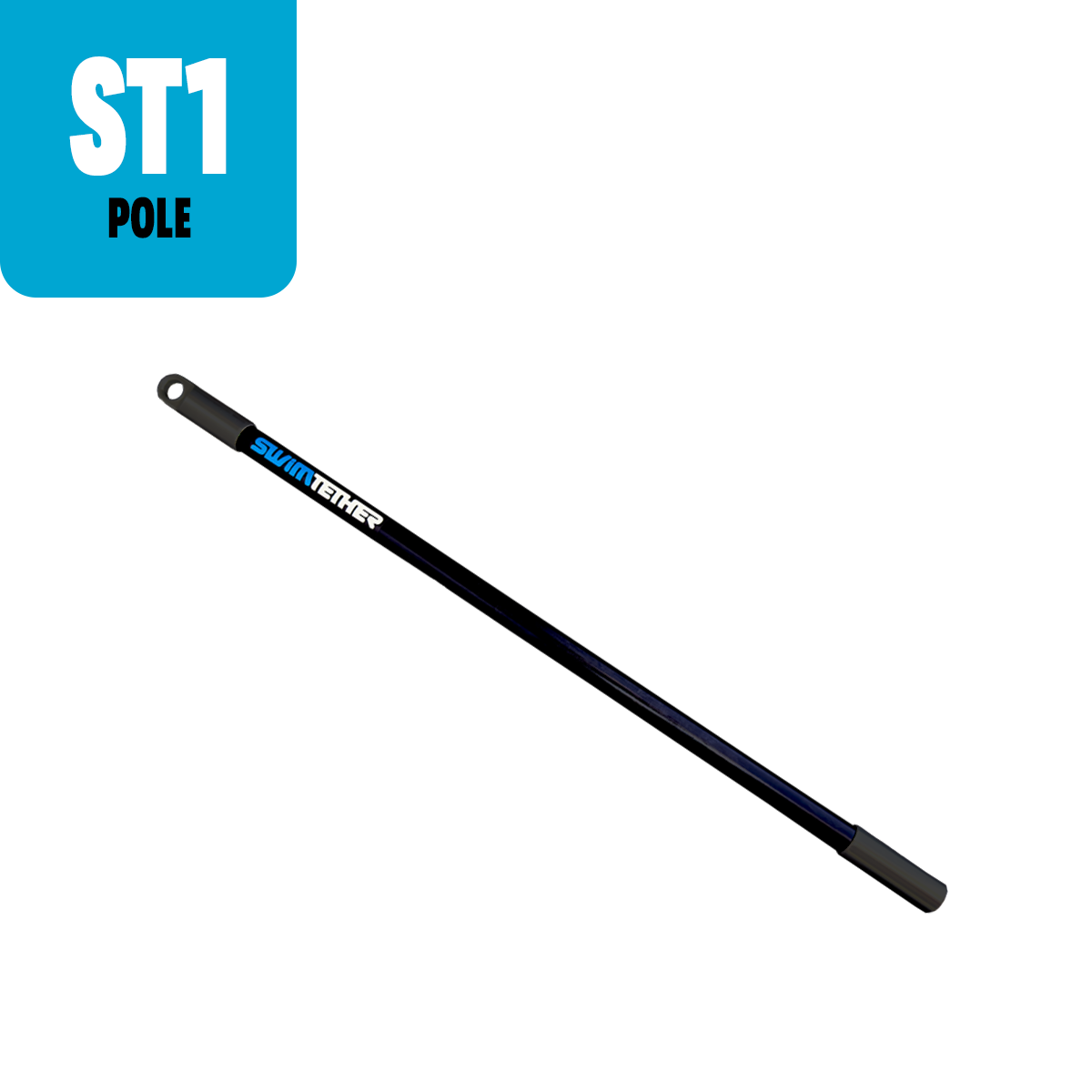 Swim Tether ST1 replacement FlexPole — single fiberglass pole